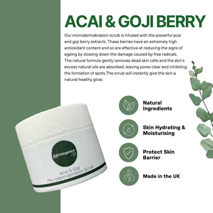 RTOrganics Acai & Goji Berry Microdermabrasion Scrub