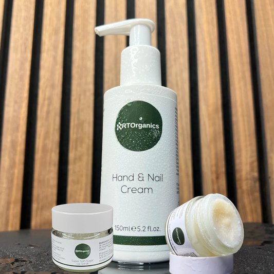 RTOrganics Hand & Nail Cream and Lip Care Pack